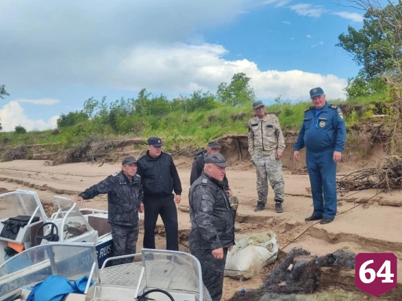 В Волгу из сетей браконьеров выпустили 200 кг рыбы 